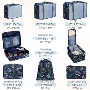 Travel Packing <b>Cubes</b> Storage Shoes Bag for Carry on Hand Luggage Travel Essentials Accessories - Product Image 6