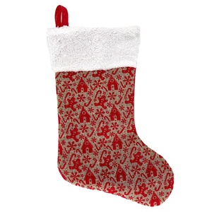Onemax Arbre <span class=keywords><strong>de</strong></span> Noël Cheminée Bas suspendus Chaussettes Rustiques Bas <span class=keywords><strong>de</strong></span> Noël <span class=keywords><strong>en</strong></span> <span class=keywords><strong>toile</strong></span> <span class=keywords><strong>de</strong></span> <span class=keywords><strong>jute</strong></span> - Product Image 2