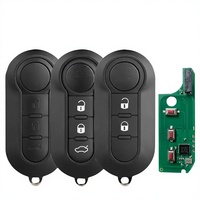 Clé télécommande pliable à 3 boutons HITAG AES 7945 4A Chip 433Mhz A2C86460000 pour Fiat Strada MOBI UNO Fiorino E MAIS