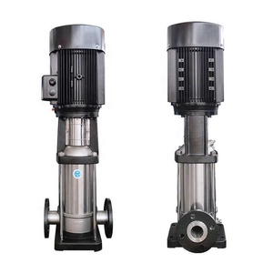 Promotion Pompe centrifuge verticale multi-étages en acier inoxydable 304 pour surpression de conduite et filtration, débit 2000 LPH, hauteur de refoulement 15 m, CE - Product Image 4