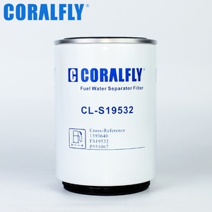 Coralfly ตัวกรองน้ำมันเชื้อเพลิงเครื่องยนต์ดีเซลเครื่องแยกน้ำ P551067 FS19532 84211170 1529639 AT433550 MX512033 - Product Image 2
