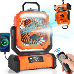 <span class=keywords><strong>Ventilateur</strong></span> <span class=keywords><strong>Brumisateur</strong></span> Portable 250ML avec Seau, Ventilateurs d'Extérieur pour le Camping, Batterie Rechargeable USB 20000mAh, <span class=keywords><strong>Ventilateur</strong></span> Rafraîchisseur d'Eau - Product Image 2