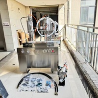 Machine de remplissage semi-automatique pour peinture aérosol, démarrage d'entreprise, machine de remplissage pour adhésif et nettoyant textile en spray