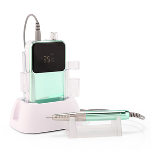 Order 12pcs Customize Private Logo 35000rpm Professional Wireless Cordless Electric Portable Nails File Drill Machine Manicure