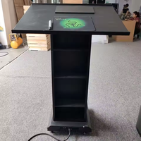 Podio Digital GOB con Pantalla LED 4K a Todo Color, HDR10+, IP65, Resistente al Agua, con Soporte de Piso, Atril Inteligente Móvil para Conferencias y Aulas, 2 Años de Garantía