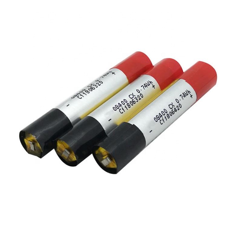 Shenzhen 08400 08500 08600 75400 Pin Lithium Ion Polymer 3.7V Pin Lipo 150Mah Cho Bút