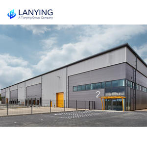 Bâtiment d'entrepôt préfabriqué SYLY en structure acier avec surface galvanisée à chaud à vendre - Product Image 3