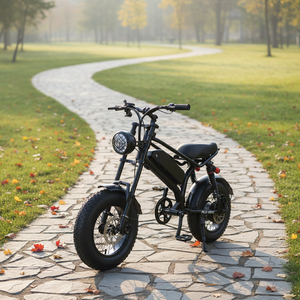 Bicicleta Eléctrica de Montaña <span class=keywords><strong>XC</strong></span> Compacta y Ligera, Bicicleta Todoterreno con Llantas Gruesas, Duraderas y Antideslizantes - Product Image 2