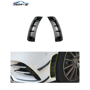 AMP-Z pare-chocs avant sortie d'air autocollants revêtement d'habillage pour Mercedes Benz <span class=keywords><strong>a</strong></span> <span class=keywords><strong>classe</strong></span> W177 hayon/berline <span class=keywords><strong>AMG</strong></span> <span class=keywords><strong>Line</strong></span> 2018 + - Product Image 1