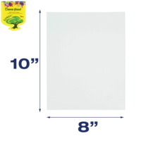 Toile de peinture en coton vierge 100% pour artistes, format 8x10 pouces, vente en gros à prix abordable