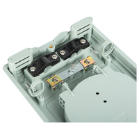 DSEE 24 Core SC Telecom Outdoor FTTH Network 1U ABS Material 2 in 24 Out Ports Model TC-F318 Fiber Optic Patch Panel