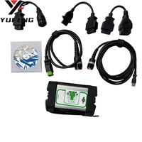Lecteur de code Volvo Vocom 88890300, logiciel PTT V2.8.150 pour camions lourds Renault/UD, outil de diagnostic OBD2 en anglais pour voitures