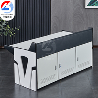Bureau de direction moderne extensible en métal pour les opérations de sécurité - Mobilier de bureau