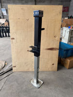 Nouveau pied de levage pour semoir, pied de scène, roue d'entretoise, vérin à vis sans fin en acier Q235B certifié CE