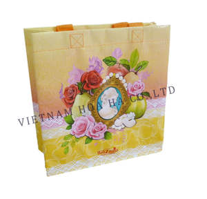 Bolsa de Compras Tejida de PP Reciclable Ecológica Impresa Personalizada al por Mayor a Granel de Vietnam - Product Image 6