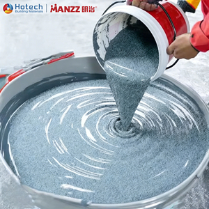 MANZZ Revêtement liquide <span class=keywords><strong>en</strong></span> <span class=keywords><strong>ciment</strong></span> auto-nivelant à base <span class=keywords><strong>de</strong></span> sable coloré époxy, imperméable, antidérapant, résistant à l'usure, pour sols <span class=keywords><strong>en</strong></span> marbre - Product Image 1