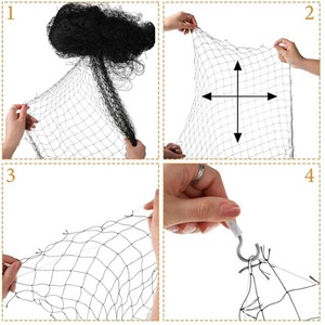 Chat chien maille <span class=keywords><strong>pour</strong></span> animaux <span class=keywords><strong>de</strong></span> compagnie filet <span class=keywords><strong>de</strong></span> jardin Anti-chute <span class=keywords><strong>balcon</strong></span> clôture fenêtre escalier animaux <span class=keywords><strong>de</strong></span> compagnie garde Protection Nylon acier fil <span class=keywords><strong>grille</strong></span> modélisation 3D - Product Image 4