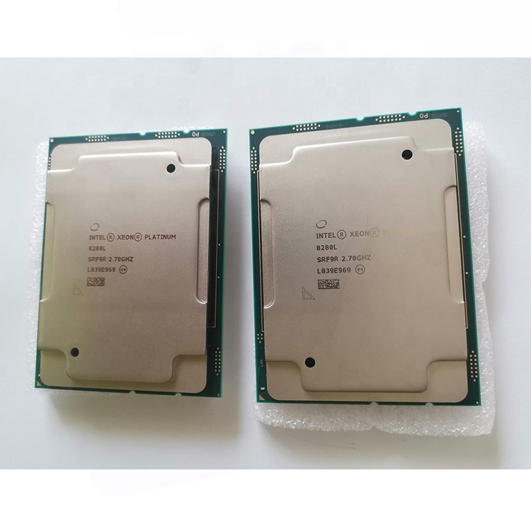 Комплект процессоров Intel Xeon-Platinum 8280L (2,7 ГГц/28 ядер/205 Вт) для HPE ProLiant DL380 Gen10