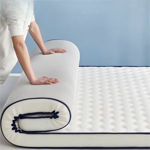 Surmatelas en mousse à <span class=keywords><strong>mémoire</strong></span> <span class=keywords><strong>de</strong></span> <span class=keywords><strong>forme</strong></span> pour lit simple, queen, king, tatami, lit double, chambre à coucher, japonais - Product Image 3