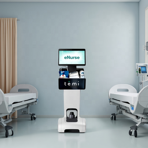 Quiosco de Telemedicina Temi S1, Soluciones de Personalización de Robótica Médica, <span class=keywords><strong>Robot</strong></span> Autónomo de Cuidado de Personas Mayores <span class=keywords><strong>con</strong></span> <span class=keywords><strong>Inteligencia</strong></span> <span class=keywords><strong>Artificial</strong></span> - Product Image 1