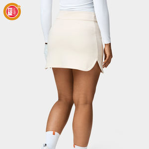 Jupe de Golf pour femmes, en tissu lourd, doublure ivoire, flexible, fabrication d'usine, haute qualité - Product Image 2