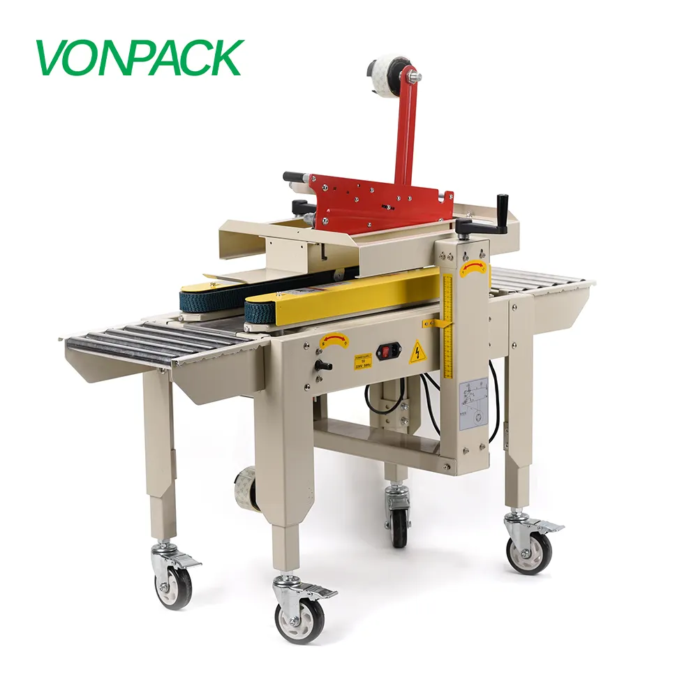 FX2020 High Speed Automatic Large Square Food Carton Box Folding Closing Tape Packing Sealing Machine