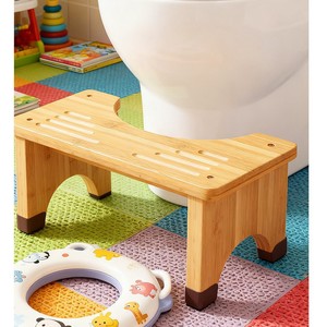 Wooden Toilet <b>Stool</b> Solid Wood Step <b>Stool</b> For Kids <b>Bathroom</b> Potty Training - Product Image 1
