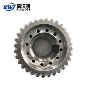 45 steel spline shaft precision spur gear stainless steel transmission gear