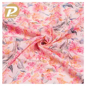 Hot Sale 100% Natural Customized Digiatl Printed Silk satin Fabrics for Women's Clothing