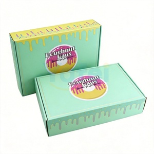 Boîte d'emballage personnalisée pour gâteaux, sushis, gaufres, biscuits aux noix, pâtisseries, desserts, crêpes, produits de boulangerie, bento et donuts - Product Image 2