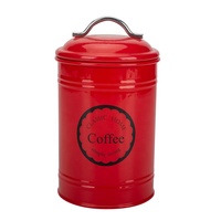 Offre Spéciale Coloré Ferme Thé Sucre Café Cuisine Pot De Stockage Conteneur Bidon Lot De 3 avec décalcomanie Pour La cuisine