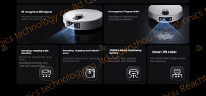 หุ่นยนต์ดูดฝุ่น Original 5 Pro แรงดูด 23000Pa ระบบ AI อัจฉริยะ พร้อมฟังก์ชั่นล้างและอบแห้งที่อุณหภูมิสูง หุ่นยนต์กวาดอัจฉริยะ - Product Image 4