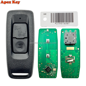 K2C/K2S Original Long PCB Black Button 2023 PCX160 Original Chip Remote Start ABS <b>Material</b> Quality Is Stable Beautiful <b>Red</b> - Product Image 1