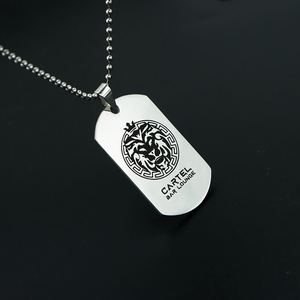 Kim loại vật nuôi Mặt dây chuyền vòng cổ Dog Tag với logo <span class=keywords><strong>Pet</strong></span> namecard Laser khắc nhà sản xuất tùy chỉnh <span class=keywords><strong>2025</strong></span> New Deluxe thẻ thanh lịch - Product Image 6