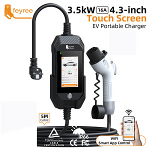 Feyree GBT for BYD 3.5kW Portable EV Charger Single Phase 16A IP66 Waterproof with Charge Plan Function for Electric Vehicles - Product Image 1