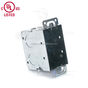 Điện hình chữ nhật thép hộp nối gangable 1-gang Thêm nông Hộp chuyển đổi - Product Image 2