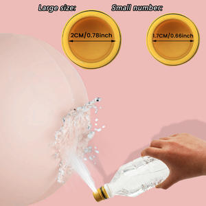 YDS dispositif de rinçage Portable Camping en plein air dispositif de rinçage <span class=keywords><strong>bouteille</strong></span> d'eau légère pour le lavage du visage des mains universel 4 trous - Product Image 5