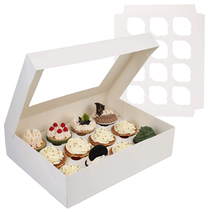 Boîte en papier Gamafen 12 pièces, boîte à gâteau intégrée de style occidental, boîte à dessert de style occidental, boîte à <span class=keywords><strong>chocolat</strong></span>, boîte à tarte aux œufs, boîte cadeau - Product Image 1