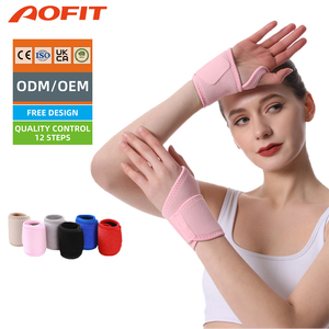 Aofit Sangles de poignet réglables pour le sport, le fitness, le tennis, la musculation, la protection des articulations et des poignets contre les entorses - Product Image 1