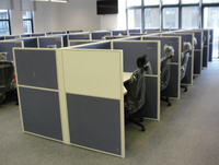 Bureau moderne et écologique Mobilier modulable et convertible pour le bureau Bureau de poste de travail