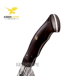 Coltello <span class=keywords><strong>da</strong></span> Chef KEENHOPE Fatto a Mano con Lama in Acciaio Damasco a 89 Strati 10Cr15CoMoV, 8 Pollici, Manico in Legno Ironwood del Deserto USA - Product Image 3