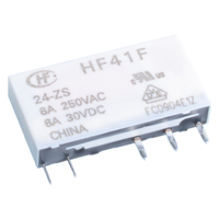 4 Pin 5Pin miniatur menengah Spdt elektromagnetik ramping 5V 6V 12V 24V Dc daya tinggi Relee listrik