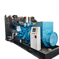 Groupe électrogène diesel industriel robuste à châssis ouvert Weichai Baudouin 600 kW, refroidi par eau, démarrage électrique 24 V CC, 1800 tr/min, 50/60 Hz