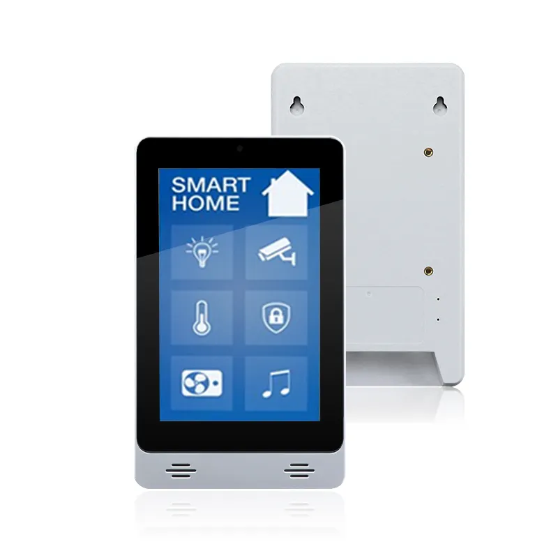 Pantalla táctil IPS de 8 pulgadas, tablet con wifi, RJ45, linux, poe, montaje en pared, android, para hogar inteligente