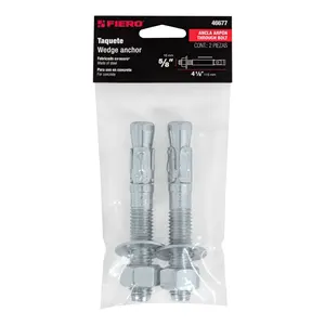 Master con 36 unidades Bolsa con 2 tapones de arpón 5/8 'x 4-1/2', FIERCE - Product Image 4