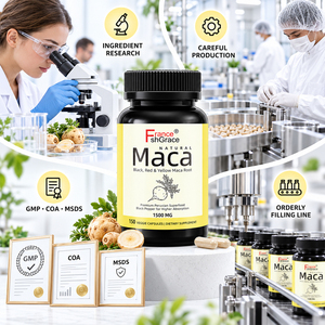 Fabricante de Suplementos de Raíz de Maca de Marca Privada Shecome, Apoyo para la Salud de Hombres y Mujeres, 150 Cápsulas de Raíz de Maca - Product Image 2