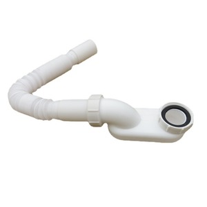 Tubería de desagüe telescópica de plástico para bañera, ducha, cubo de madera, fregadero, fregona y piscina - Product Image 2