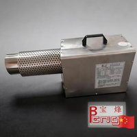 Souffleur d'air chaud industriel portable de 3 à 10 CV, 220 V/380 V, avec thermostat numérique, personnalisé pour le séchage des câbles et le durcissement du caoutchouc