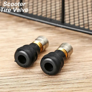 Válvula de neumático para patinete eléctrico, piezas generales para patinete sin cámara, válvula de neumático de vacío Segway Max <span class=keywords><strong>G30</strong></span> Xiaomi M365 Pro, patinete eléctrico - Product Image 6