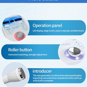 Facial Skin <b>Machine</b> Cold Hot Electroporation Device for Face Tightening - Product Image 5